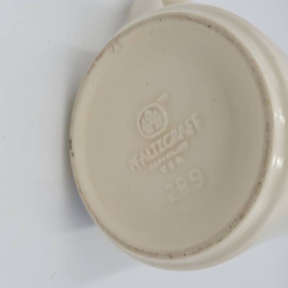 Vtg Pfaltzgraff Coffee Mug One Size Ivory Nordic Christmas Tree Holiday Set of 4 - Picture 6 of 7